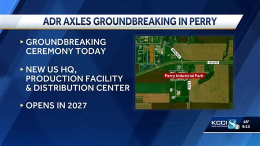 Agricultural manufacturer ADR Axles begins construction in Perry