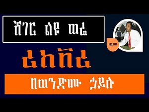 Sheger Liyu Were - ሪከቨሪ Wendimu Hailu በወንድሙ ኃይሉ