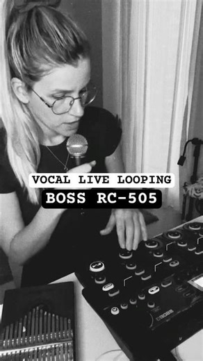 BOSS RC-505 Vocal Live Looping Improv