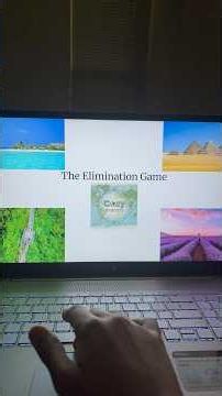 The Elimination Game. Can you pass the rounds?