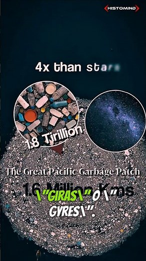 The Shocking Truth About the Great Pacific Garbage Patch| Plastic Waste in Our Oceans #facts #shorts