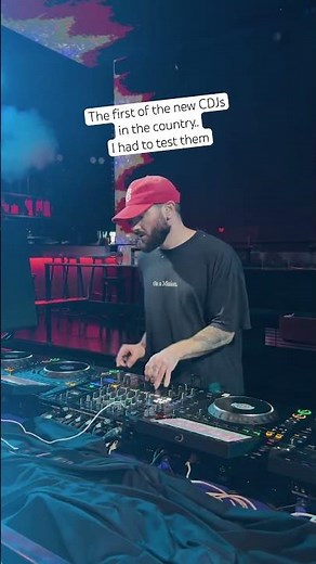 The first new CDJs in the country… I had to test them