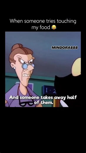 🎬 Fun fact: Animaniacs (1993-1998) This savage “math” logic comes from a classic interaction involving the Warner siblings. When posed with the word problem, “If you have 10 cookies and someone takes away half of them, what will they have?” Dot (or sometimes attributed to Wakko in various fan edits) delivers the iconic punchline: “A broken hand.” The joke is a perfect representation of the show’s “zaniness” and the Warners’ refusal to follow the rules of normal society or education. While the 2