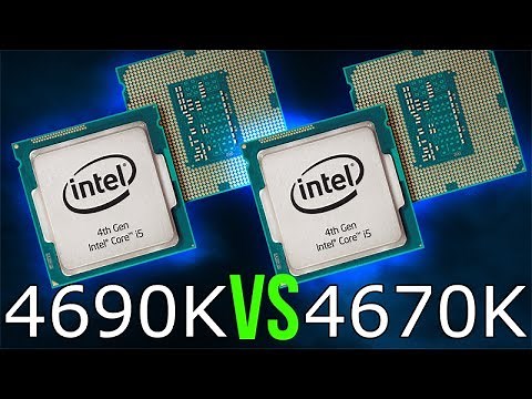 Intel i5-4690K vs i5-4670K