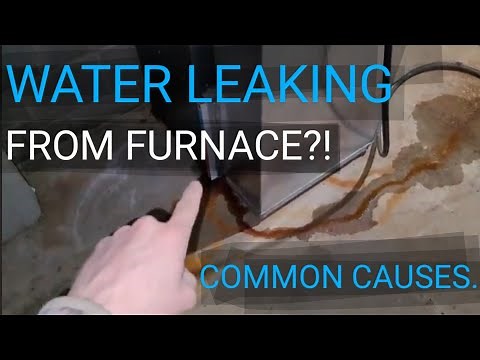 Top three most Common Causes of Water Leaking Around Furnace! Why is My Furnace Leaking?
