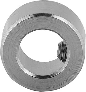 5 Pcs 8mm Shaft Lock Collar T8 Screw Lock Ring Stainless Steel Isolation for 3D Printer 3D Printer Accessories, T8 Screw Lock Ring Nickle Plated Isolation Printer Accessory