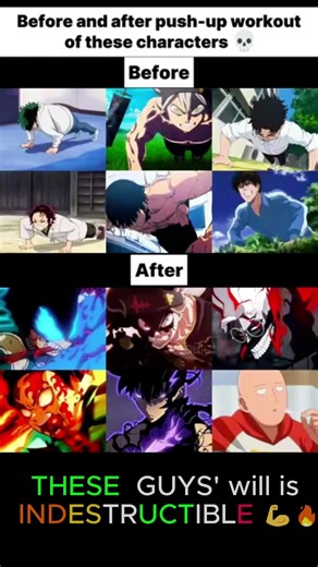 MOTIVATION, TRAINING, and RESULTS💪😤🔥 #shorts #anime #animeshorts