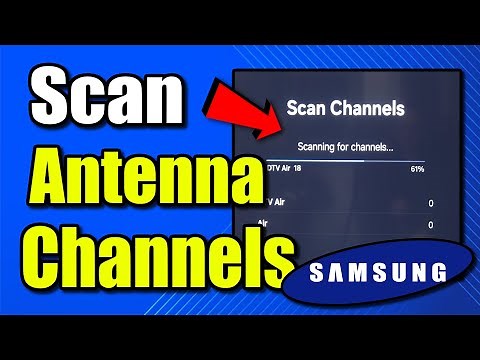 How to Scan for Antenna Channels on your Samsung TV (Best Method)