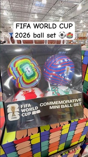 FIFA World Cup 2026 Mini Ball Set at Costco! ⚽️🔥 (Only $38.99) #costcofinds #fifaworldcup2026