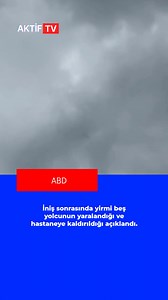 Amsterdam'a niyetlenen uçak şiddetli türbülans sonrası acil iniş yaptı, 25 kişi yaralandı. Otuz Temmuz tarihinde Delta Hava Yollarına ait bir uçakta beklenmedik şiddetli türbülans yaşandı. Salt Lake City'den Amsterdam'a gitmekte olan Airbus A330 tipi yolcu uçağı, yolculuğun ortasında aniden ortaya çıkan zorlayıcı hava koşulları nedeniyle Minneapolis-Saint-Paul Havalimanı'na acil iniş yaptı. Olay sırasında uçakta toplam iki yüz yetmiş beş kişi bulunuyordu. Yetkililer, türbülans sebebiyle yirmi be