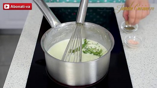 Sos Bechamel - reteta video