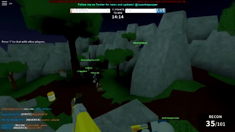 Roblox - Guerra de NERF! (NERF war Roblox)