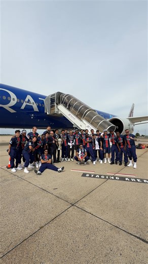 4.1M views · 204K reactions | ❤️ Touchdown in Paris with the  Qatar Airways | PSG - Paris Saint-Germain | Facebook