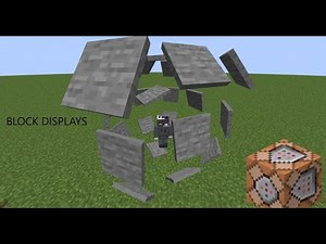 How to create moving spheres using blocks displays Minecraft(JAVA)