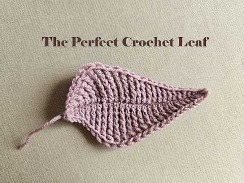 The Modern Leaf Crochet Tutorial - [Step-by-Step] - Stash Buster Ideas