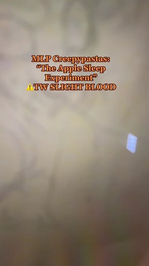 Terrifying Apple Sleep Experiment in MLP Fan Art
