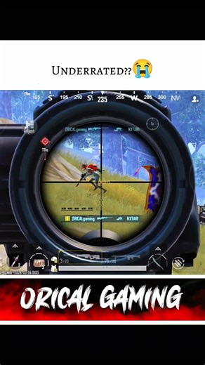 Underrated??😭 #orical #bgmi #shorts #audio