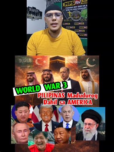 Mawawasak ang PILIPINAS dahil sa AMERICA Gagawing WAR ZONE ito pagtapos iiwan Tulad sa nangyari Ngayon sa SAUDI DUBAI QATAR KUWIT BAHRAIN atbp Ginamit ng America dahil sa mga BASE militar ng America Ano ang ipangsasalo natin sa mga missile pagnagkataon SUBHANALLAH naway gabayan tayo ng PANGINOONG ALLAH SWT
