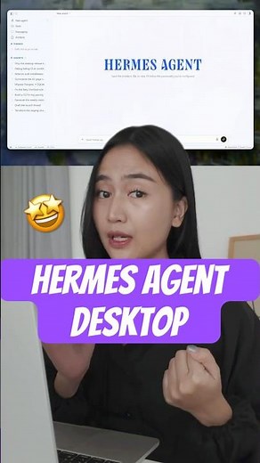 Hermes Agent Desktop App is HERE