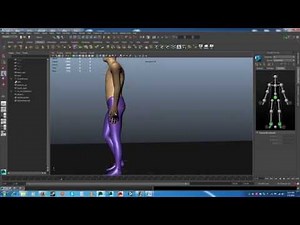 Animating Walk Cycle in Maya HumanIK
