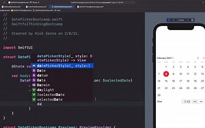 041 SwiftUI How to use DatePicker (and DatePickerStyle)