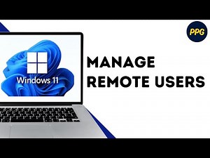 How to add or remove remote users from Windows 11 ?