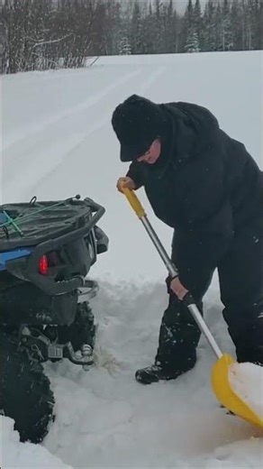 ❄️ Extreme Snow Plowing Breaks Plow! - Can-Am Outlander 850 Snow Plow Fail!