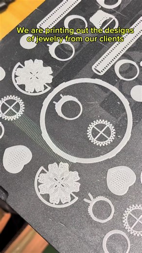 See how is our wax 3d printer performing: #3dprinting #crafts #jewelrymaking #jewelrybusiness #3dprinter #jewelrydesign