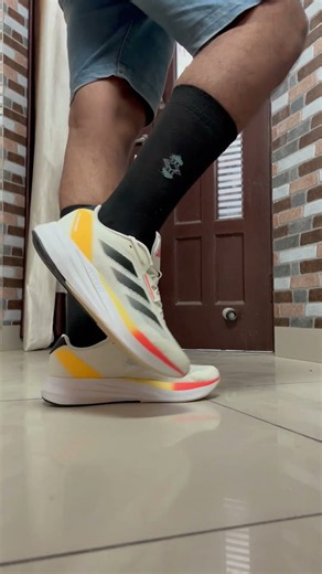 Adidas DURAMO SPEED Off White Running Shoes Weight For Men