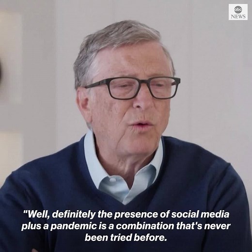 Microsoft founder Bill Gates says that conspiracy theories about him wanting to profit from the pandemic are "evil." https://abcn.ws/3ovwvWg | ABC News Politics
