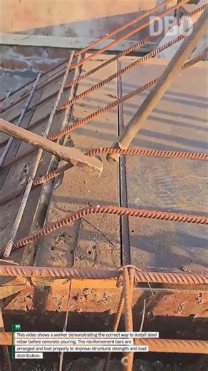Correct Rebar Installation for Concrete Slab | Proper Reinforcement Method