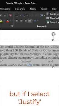 Solve Extra Spacing in PowerPoint #shorts #ppt