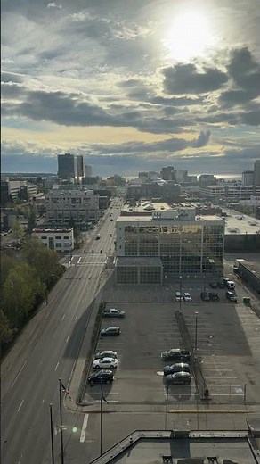 The mesmerizing rhythm of Alaska's biggest city in the Almost Midnight Sun #alaska #anchorage