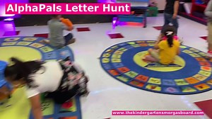 Chicka Chicka Boom Boom is a must at the beginning of the year! As part of our Chicka Chicka Boom Boom unit, we do a letter hunt using our Alphapals letters! Learn more about this activity and all of our Chicka Chicka Boom Boom lessons in this blog post: CLICK HERE: https://thekindergartensmorgasboard.com/2014/08/kindergarten-smorgasboard-of-chicka.html | Kindergarten Smorgasboard