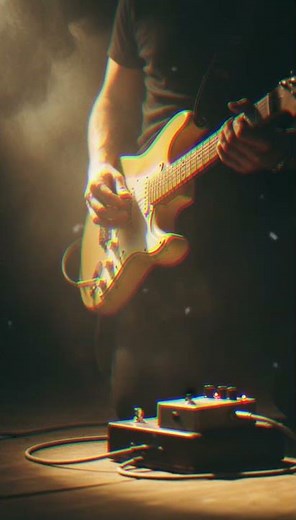 🎸 Vintage Electric Guitar Solo: Pure Rock Vibe! #GuitarShort