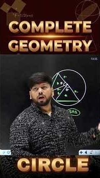 COMPLETE CIRCLE CONCEPTS AND THEOREM THROUGH REELS #geometry