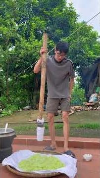 Cách làm bánh dày cốm dừa tại nhà