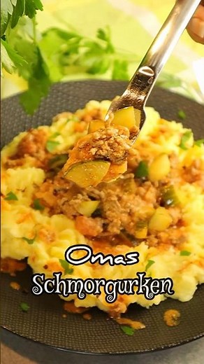 Omas Schmorgurken - Ein Klassiker der deutschen Hausmannskost! #schmorgurken #hausmannskost