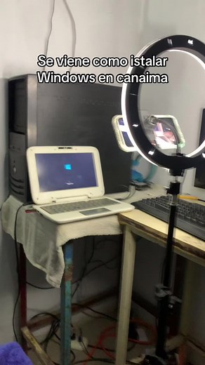 Cómo instalar Windows en Canaima