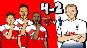 118K views · 3.2K reactions | 4-2! Arsenal vs Tottenham The cartoon! | 442oons | Facebook