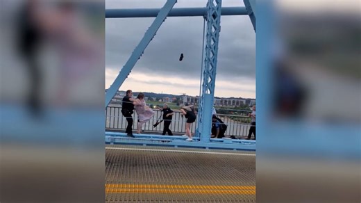 Police clash with protesters as anti-ICE demonstration turns violent