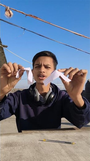 kagaj se banaya naya pankha🪭 hand make paper fan 😎😎