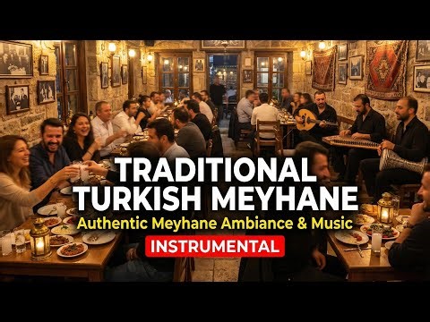 Lively Turkish Tavern Music | 12 Hours Meyhane Raki & Meze Songs Background Music