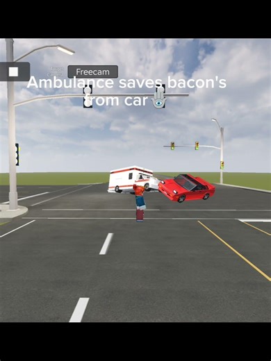 Funny roblox car crash💔🪬
