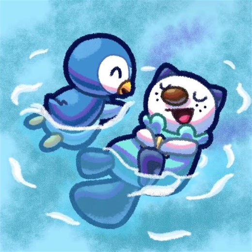 swimmin #speedpaint #pokemon