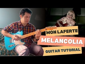 Melancolia - Mon Laferte | Tutorial de Guitarra (SOLOS y Acordes Faciles)