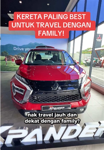 Kalau nak cari kereta yang sesuai untuk travel dengan family, kena datang IMC Shah Alam dan test drive Xpander sekarang! #fyp #malaysia #mitsubishi #xpander #familycar