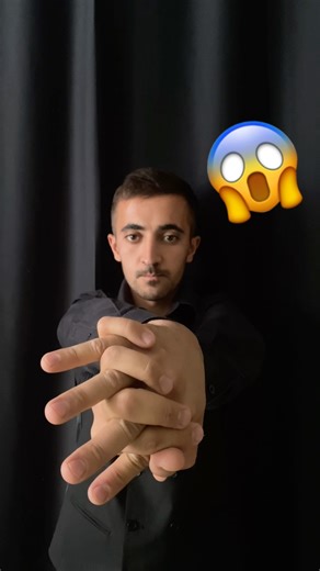 Magic to turn our hand upside down😱❗️#magic #lifehacks #shorts #diy #funny