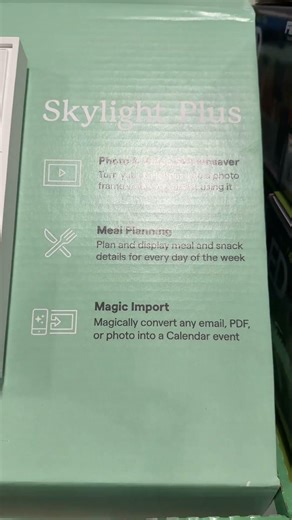 Skylight 15 in. White Smart Touchscreen Calendar and Organizer at Costco Canada