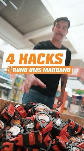 4 tape measure hacks! 📐